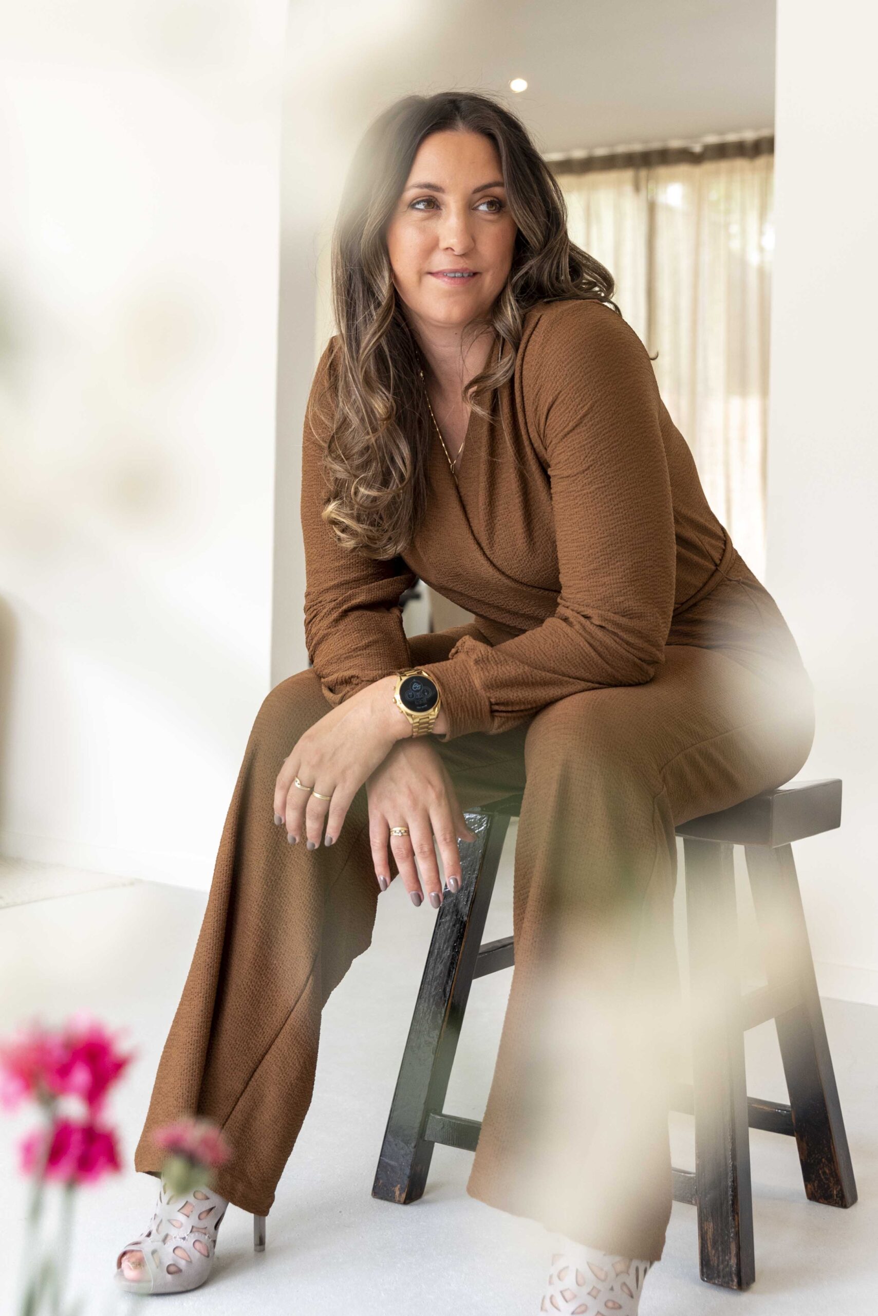 Susanna Timmer zittend